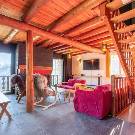 Authentique A Soulan - Confort Moderne, Cheminee, Brasero Et Vues Superbes - Fr-1-296-349 * Saint-Lary-Soulan